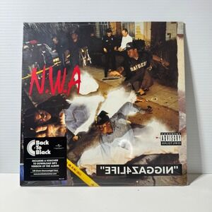 NWA Efil4zaggin‎ Niggaz4Life Vinyl LP Album 180g Back To Black 2015 EU Sealed